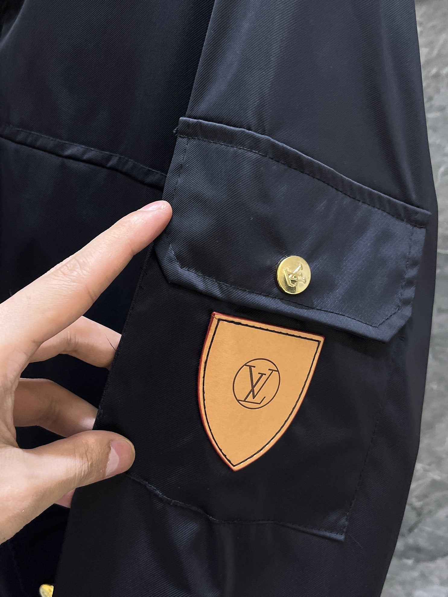 LOUIS VUITTON LV SPRUCE BLUE JACKET 239562