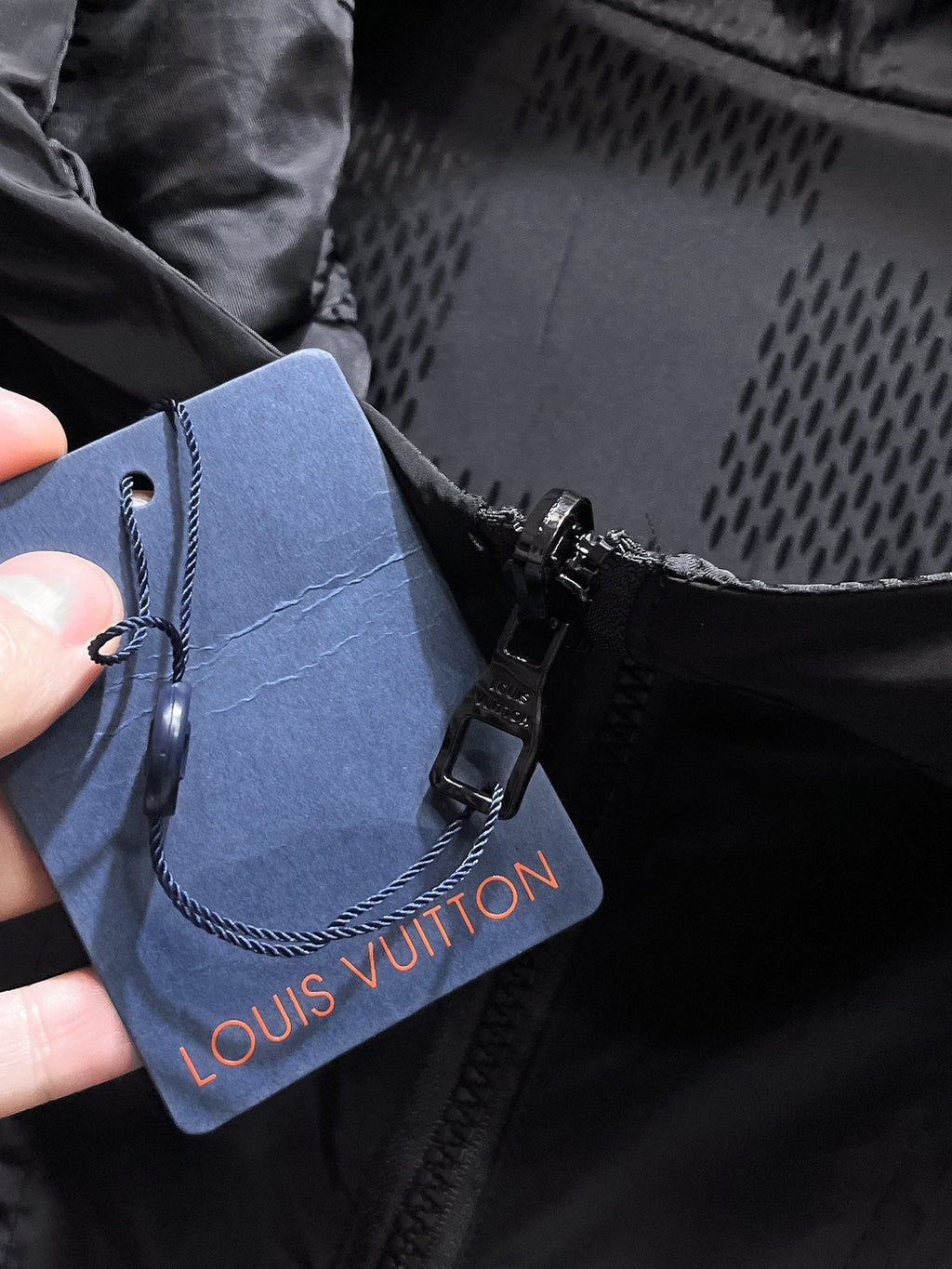 LOUIS VUITTON LV BLACK DAMIER JACKET 239564