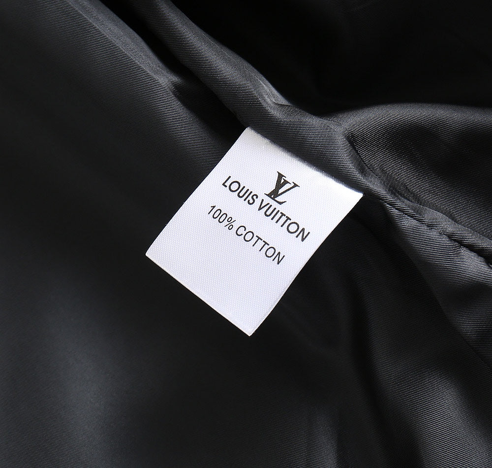 LOUIS VUITTON LV BLACK HOODED JACKET 239167