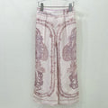 HERMES PRINTED SILK WIDE-LEG PANTS 269258