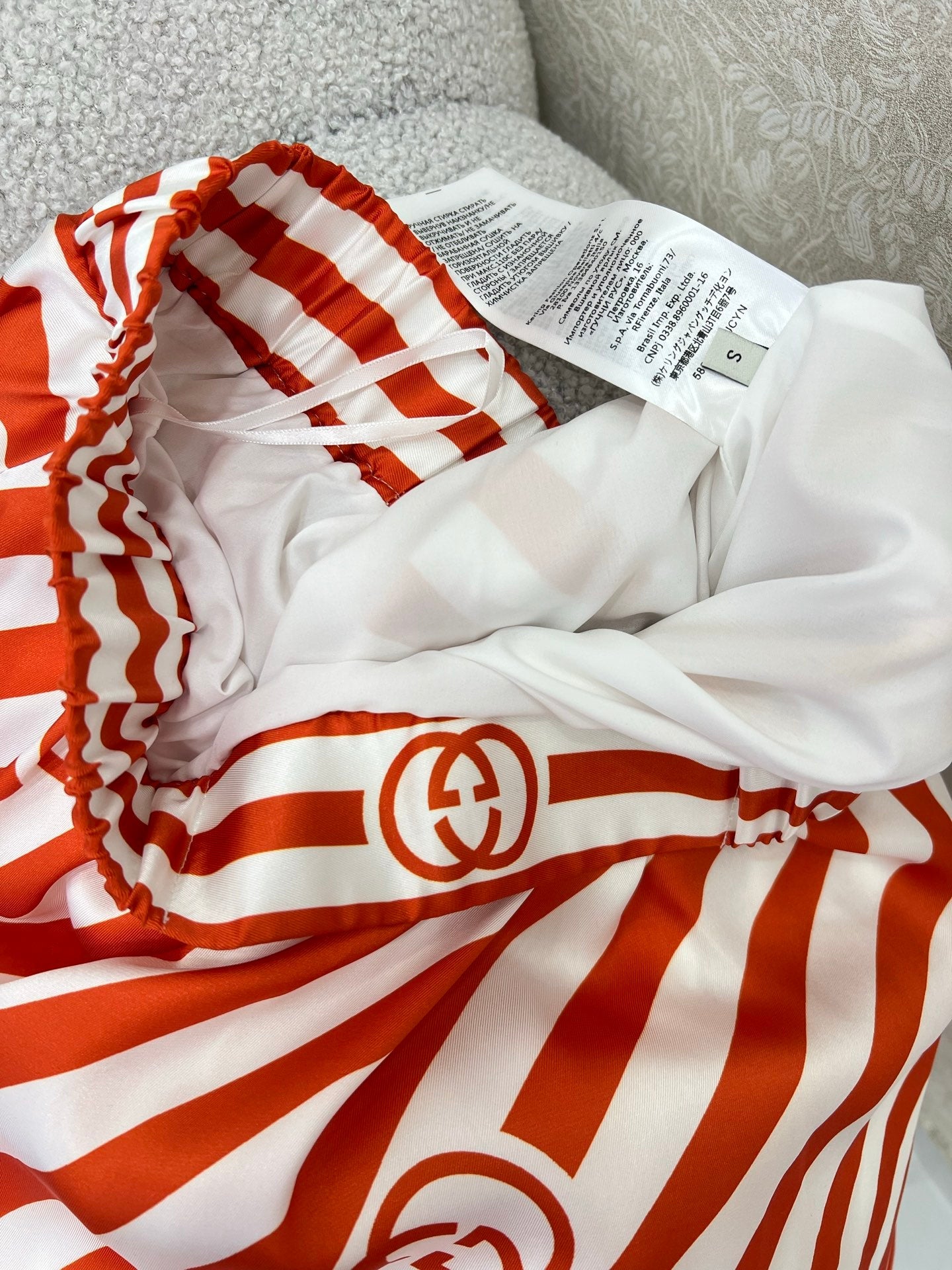 GUCCI STRIPED SKIRT 275051