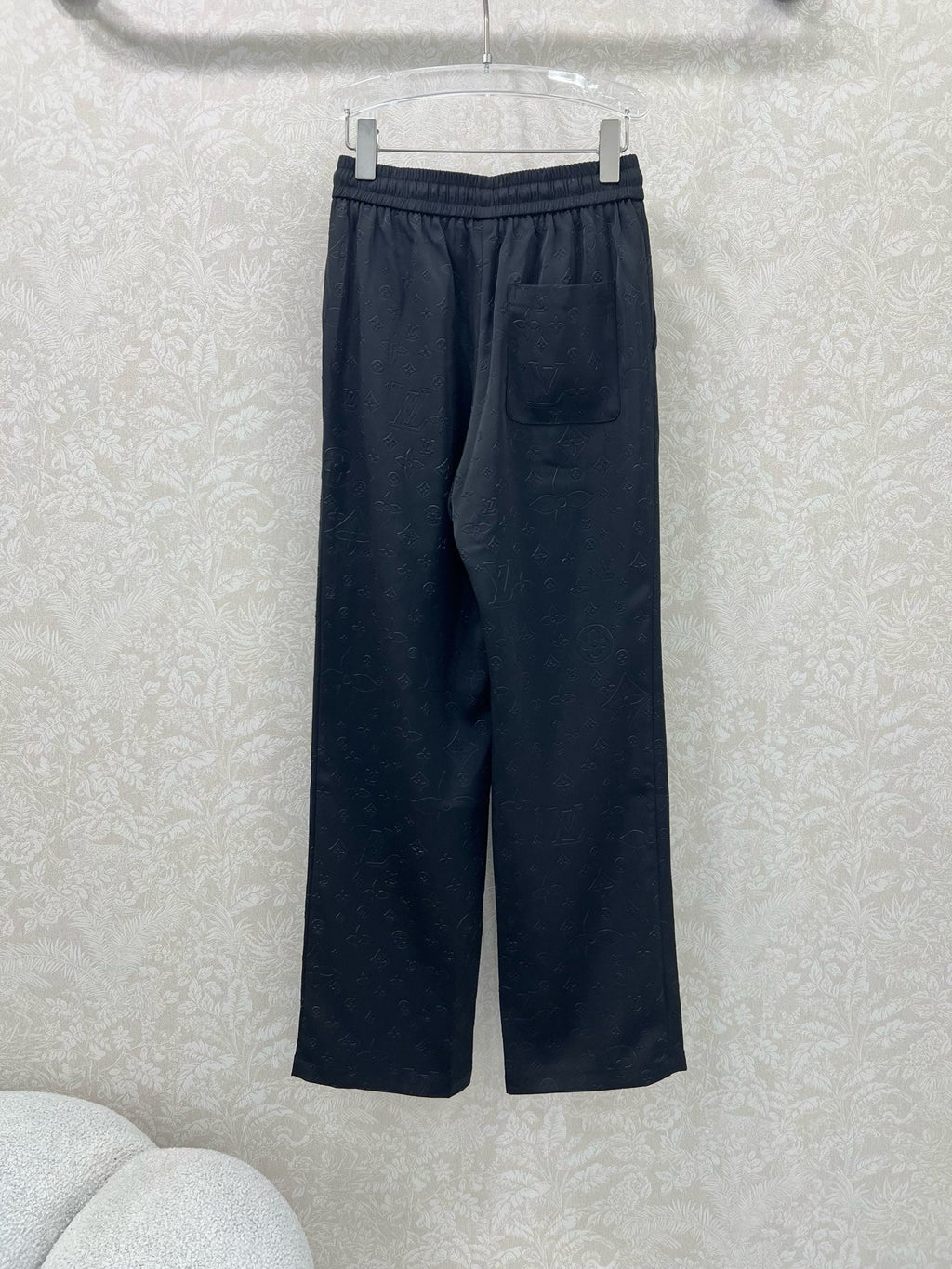 LOUIS VUITTON LOUIS VUITTON WIDE-LEG PANTS WITH MONOGRAM PATTERN 275196