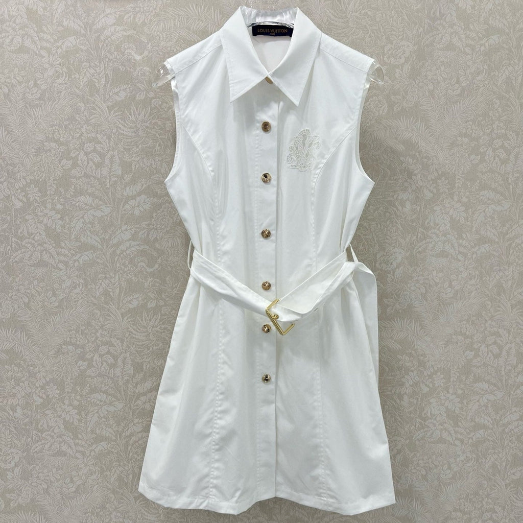 LOUIS VUITTON LV SLEEVELESS DRESS 272267