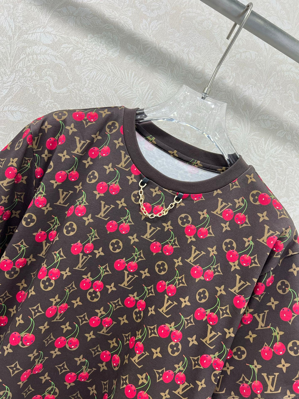 LOUIS VUITTON LOUIS VUITTON CHERRY BLOSSOM PRINT T-SHIRT 275069