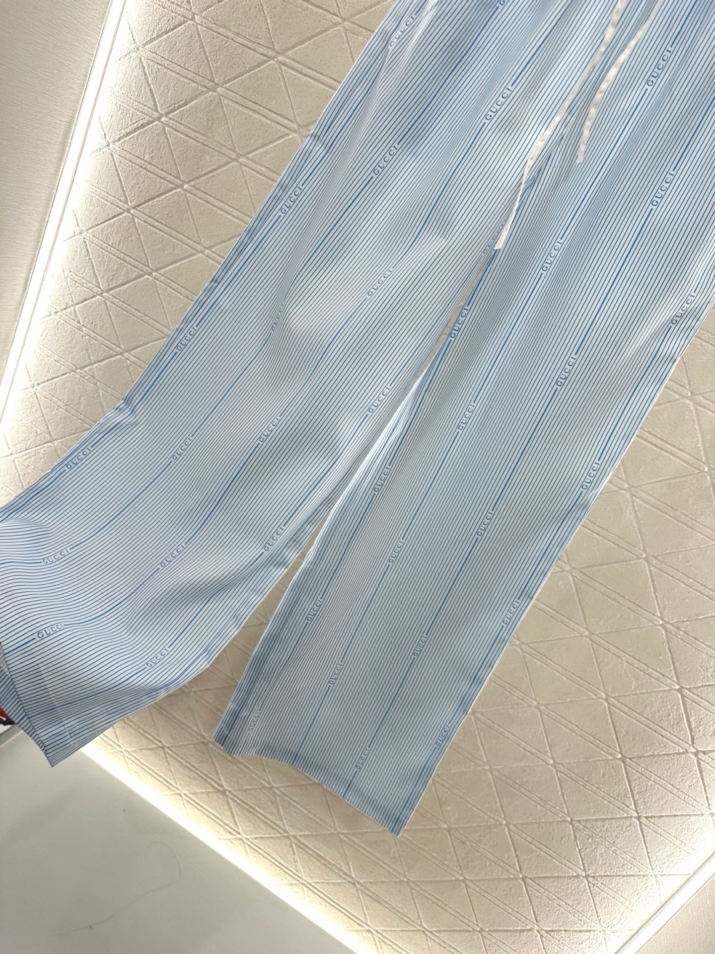 GUCCI STRIPED WIDE-LEG PANTS 276516