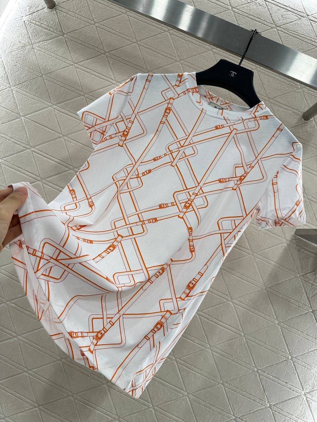 HERMES HERMES 25S CREW NECK T-SHIRT 160