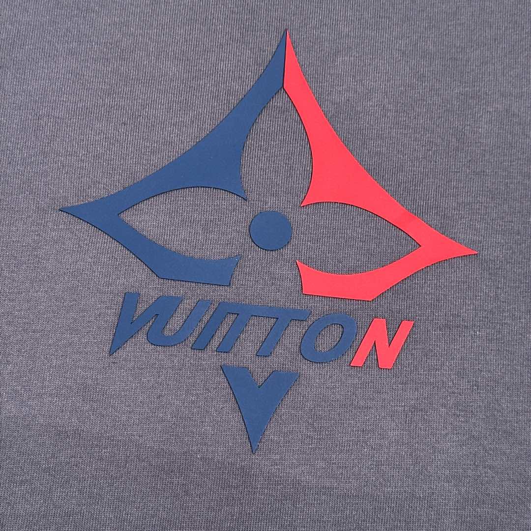 LOUIS VUITTON LV GRAY COTTON T-SHIRT 238910