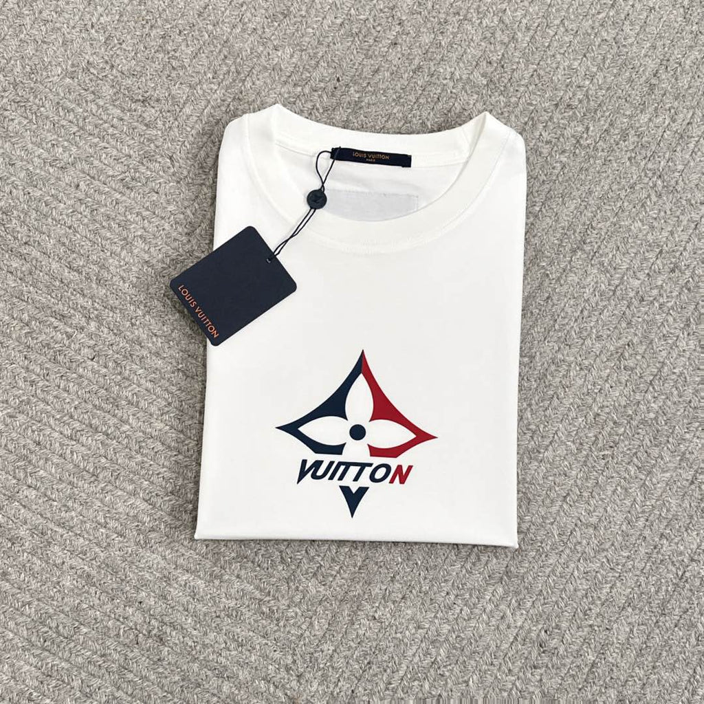 LOUIS VUITTON LV WHITE COTTON T-SHIRT 238911