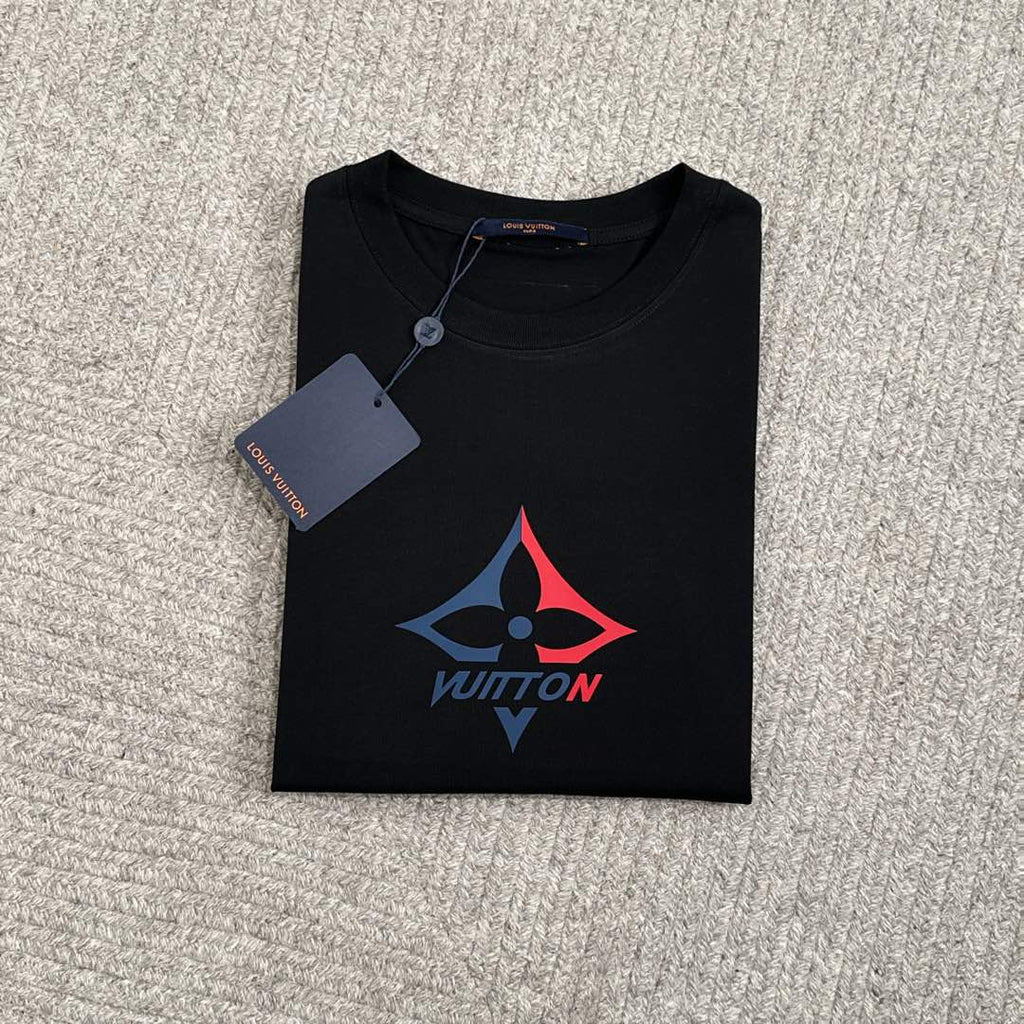 LOUIS VUITTON LV BLACK COTTON T-SHIRT 238909