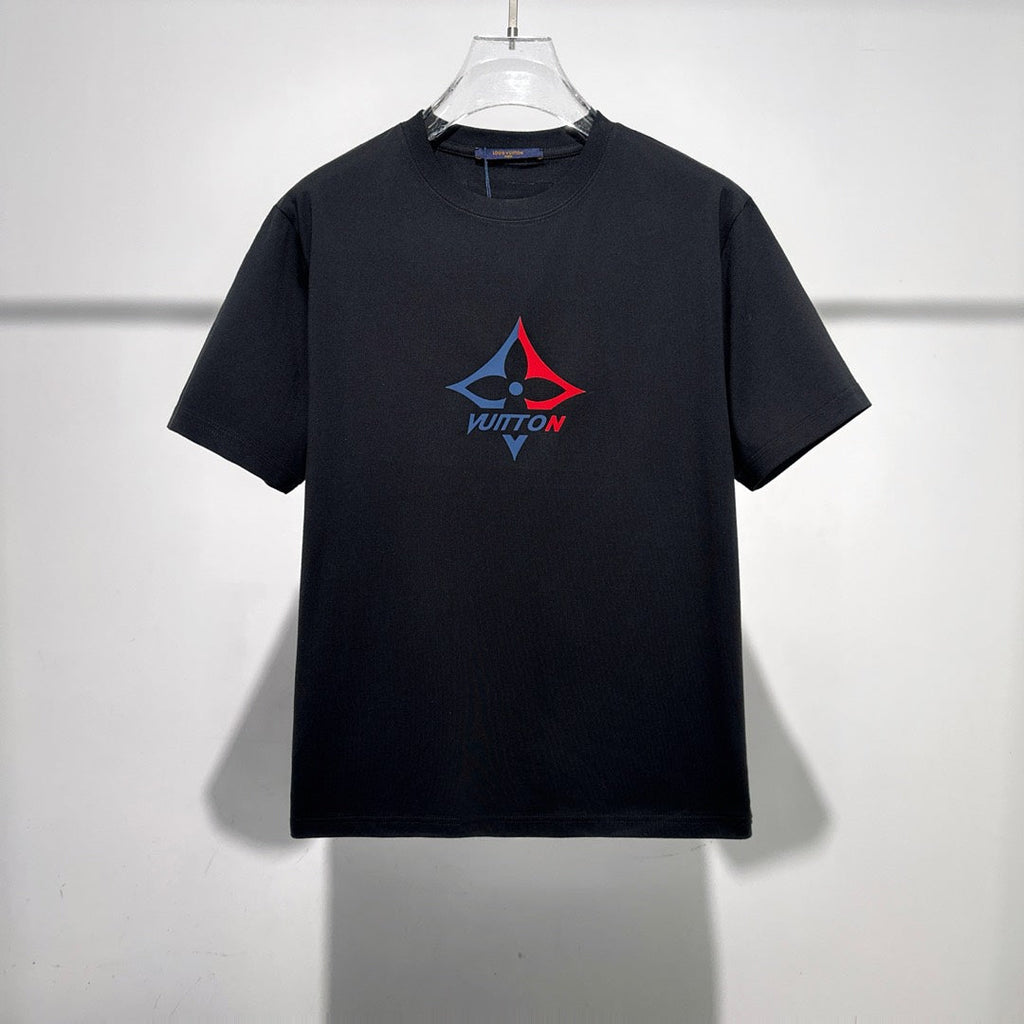 LOUIS VUITTON LV BLACK COTTON T-SHIRT 238909