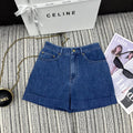 CELINE Celine 25C Denim Short 228442
