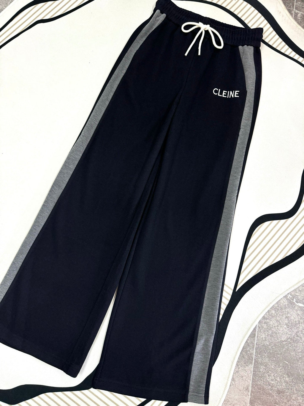 CELINE 25S WIDE-LEG WOOL PANTS 0125
