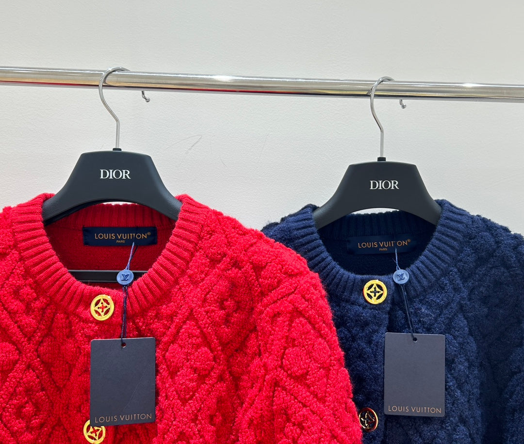 LOUIS VUITTON LV 25S CARDIGAN JACKET 0120