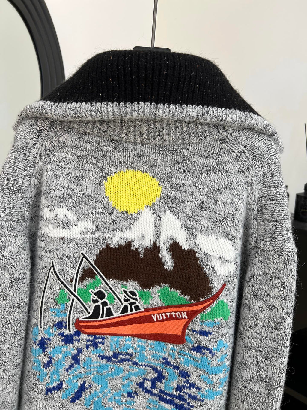LOUIS VUITTON LV 25S WOOL CARDIGAN 0006