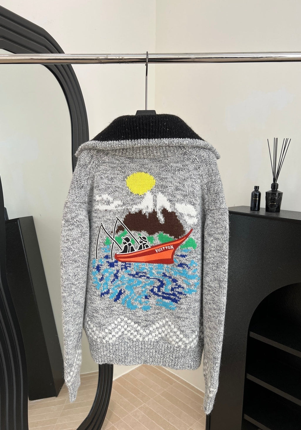 LOUIS VUITTON LV 25S WOOL CARDIGAN 0006