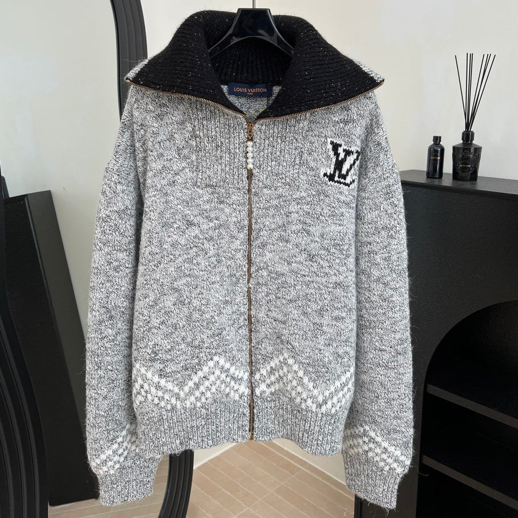LOUIS VUITTON LV 25S WOOL CARDIGAN 0006