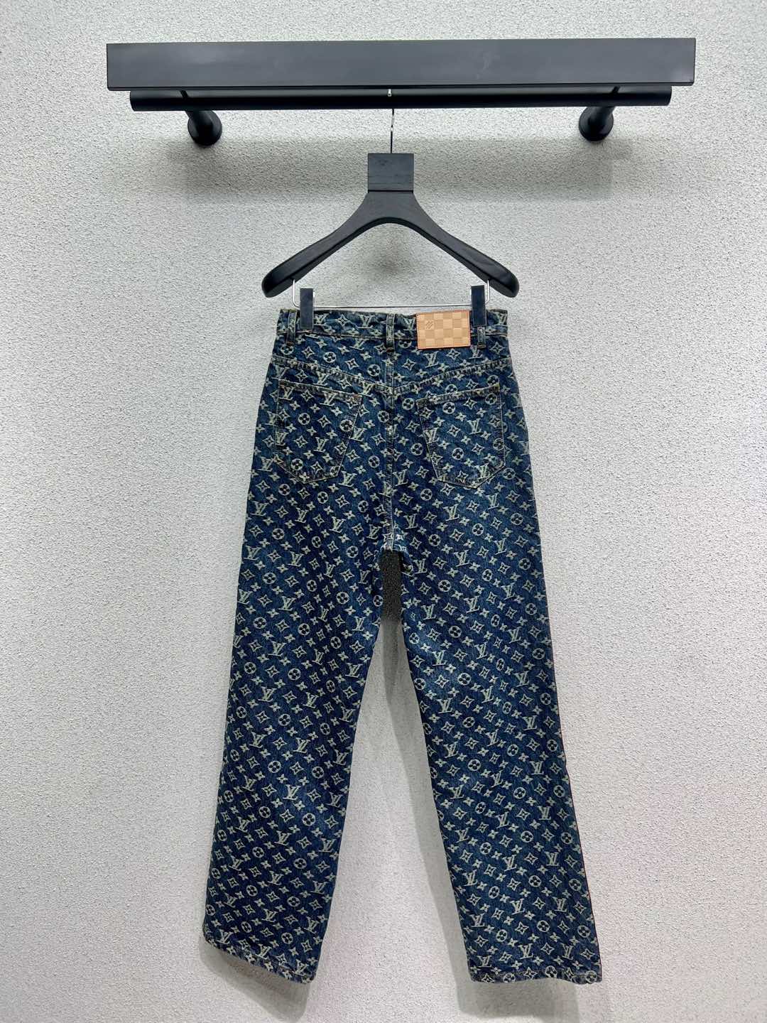 LOUIS VUITTON LV Monogram Denim Tailored Pants