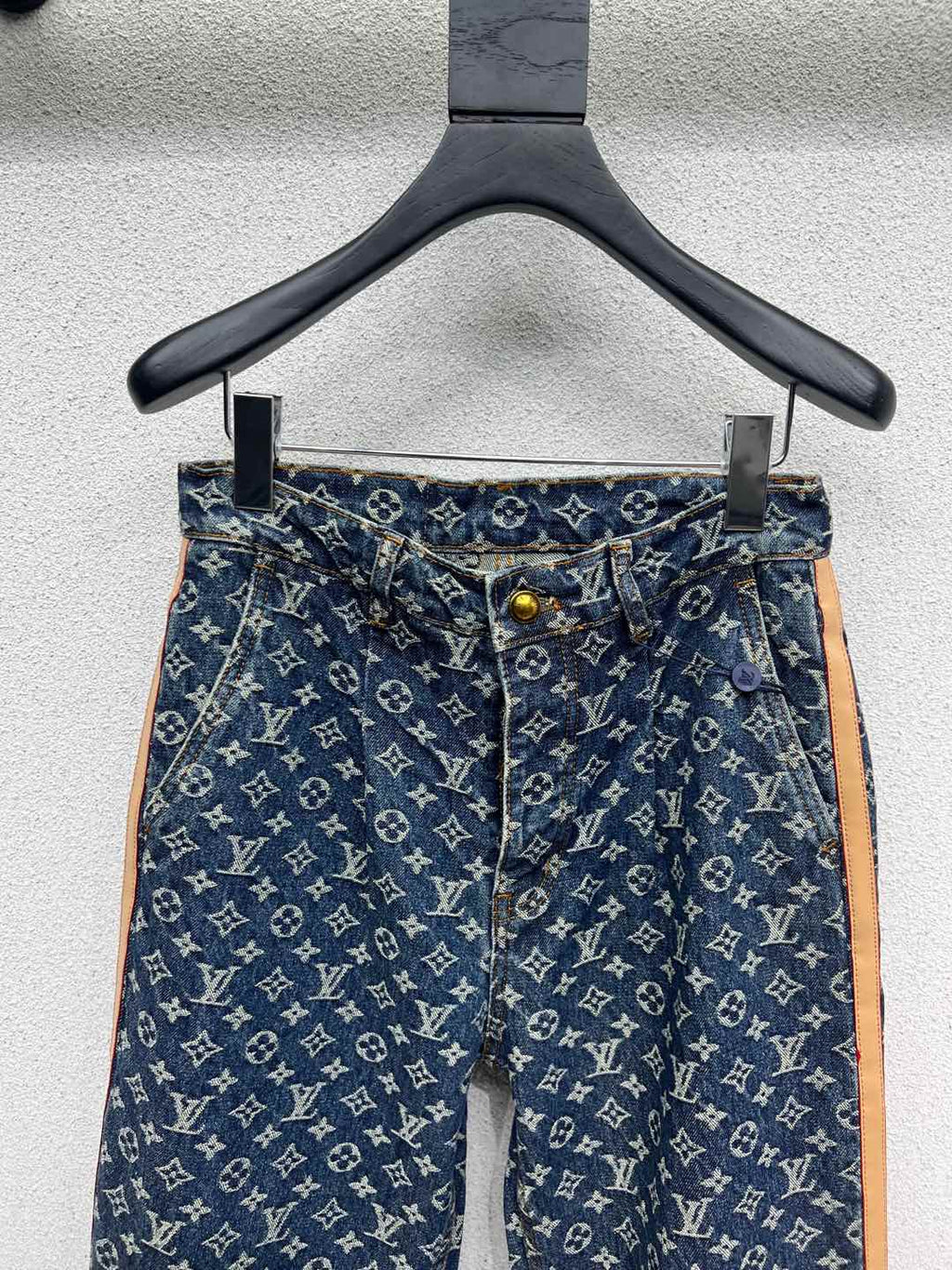 LOUIS VUITTON LV Monogram Denim Tailored Pants