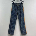 LOUIS VUITTON LV Monogram Denim Tailored Pants