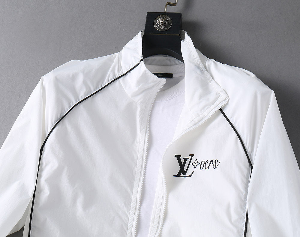 LOUIS VUITTON LV WINDBREAKER JACKET WHITE 239048