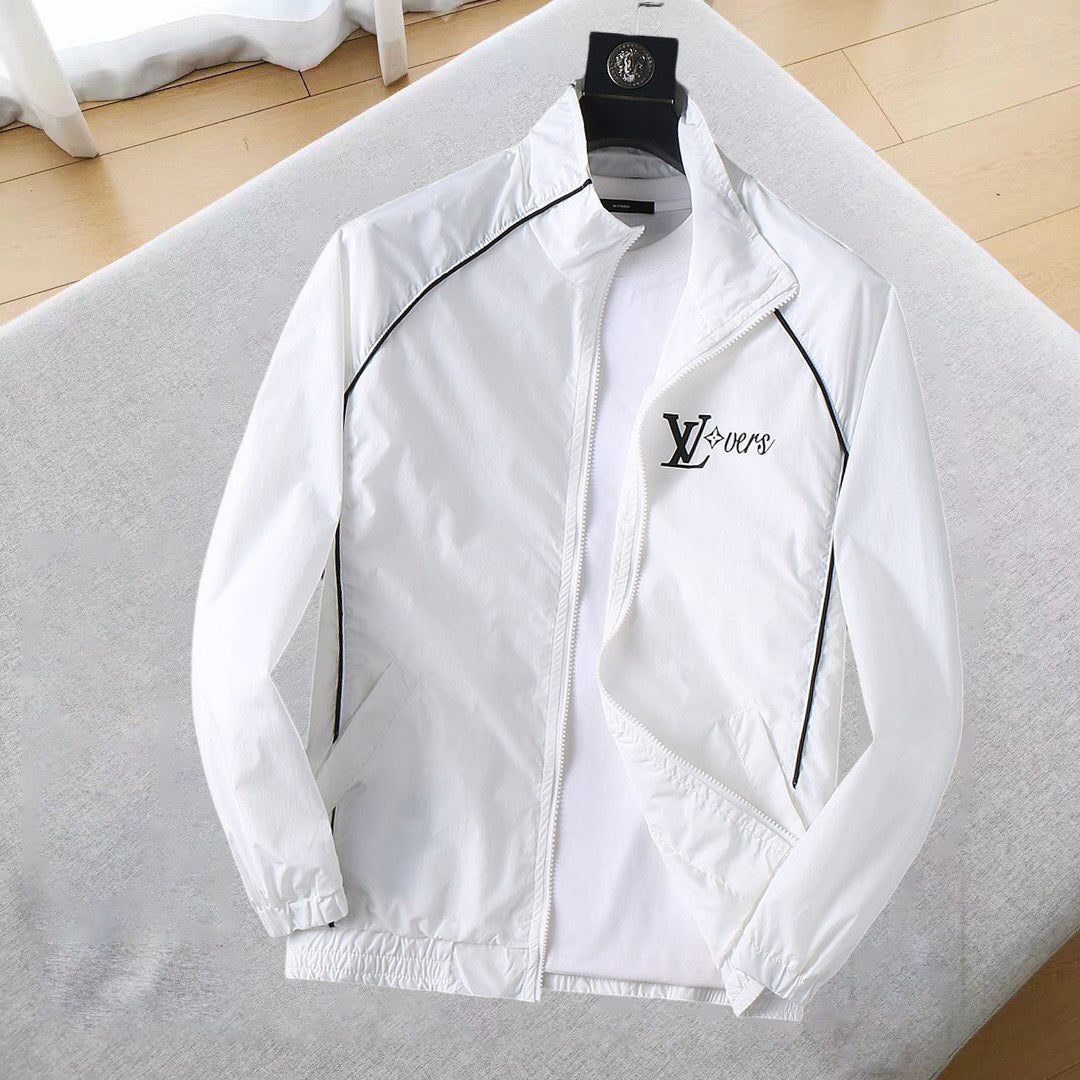 LOUIS VUITTON LV WINDBREAKER JACKET WHITE 239048