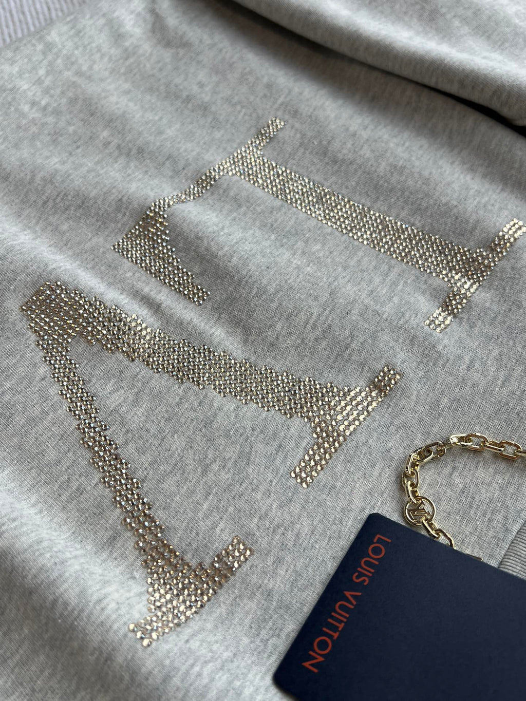 LOUIS VUITTON LOUIS VUITTON LONG DIAMOND SWEATSHIRT 275678