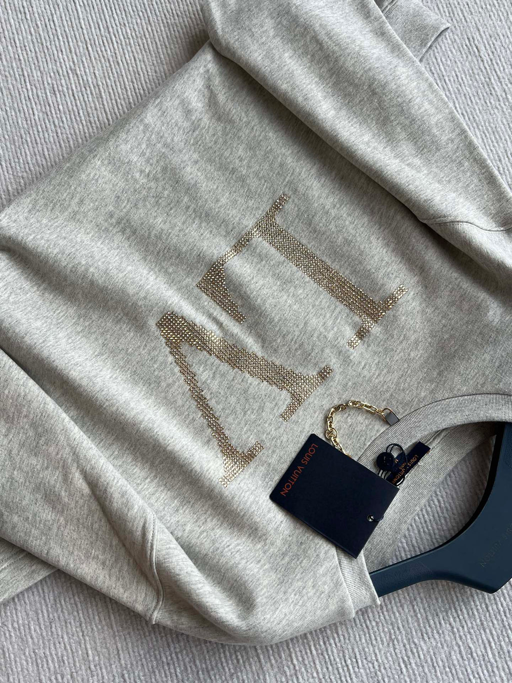 LOUIS VUITTON LOUIS VUITTON LONG DIAMOND SWEATSHIRT 275678