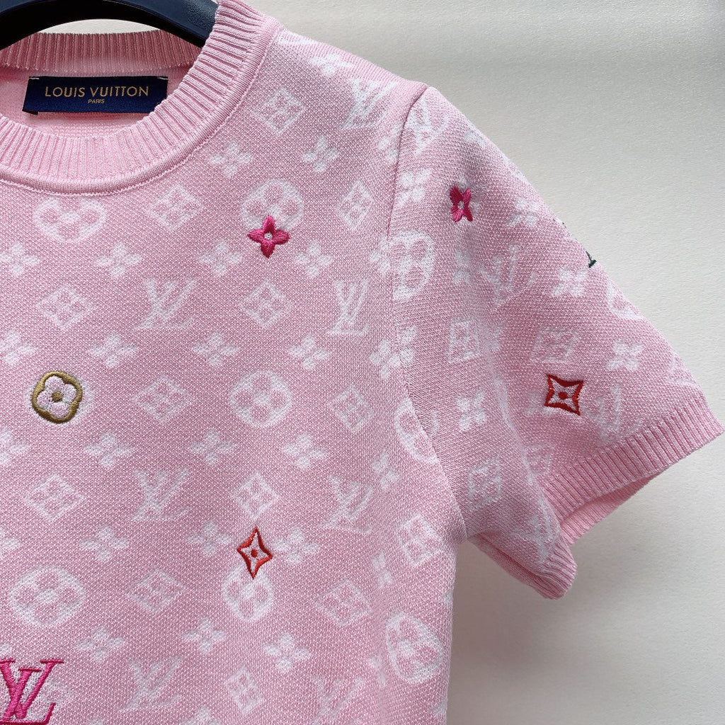 LOUIS VUITTON LV CREW NECK KNIT SWEATER 228112