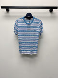 LOUIS VUITTON LV STRIPED CREW NECK T-SHIRT 268099