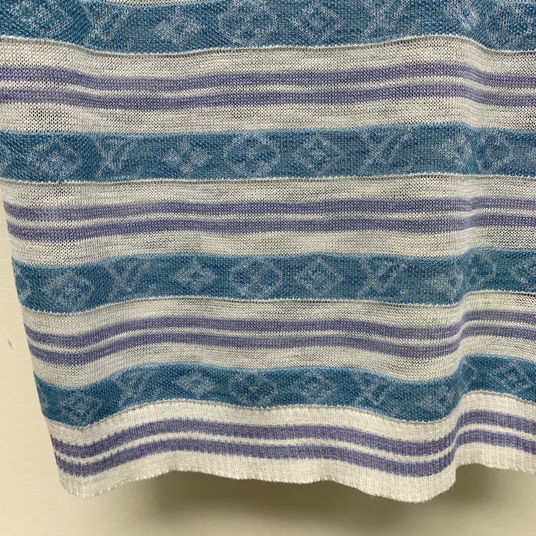 LOUIS VUITTON LV STRIPED CREW NECK T-SHIRT 268099
