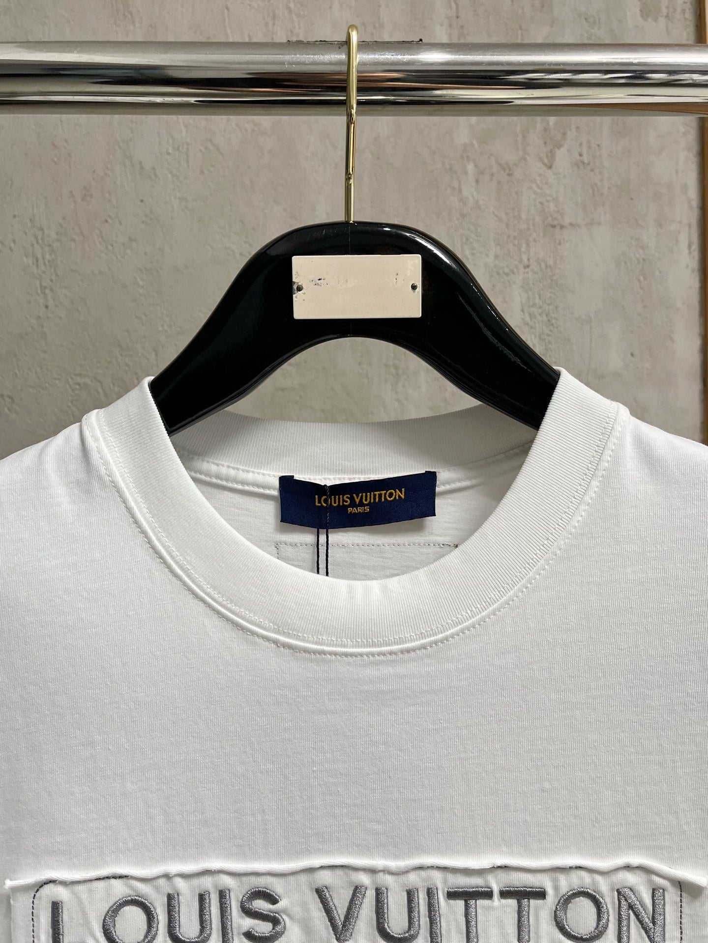 LOUIS VUITTON LV T-SHIRT IN WHITE COTTON 238863