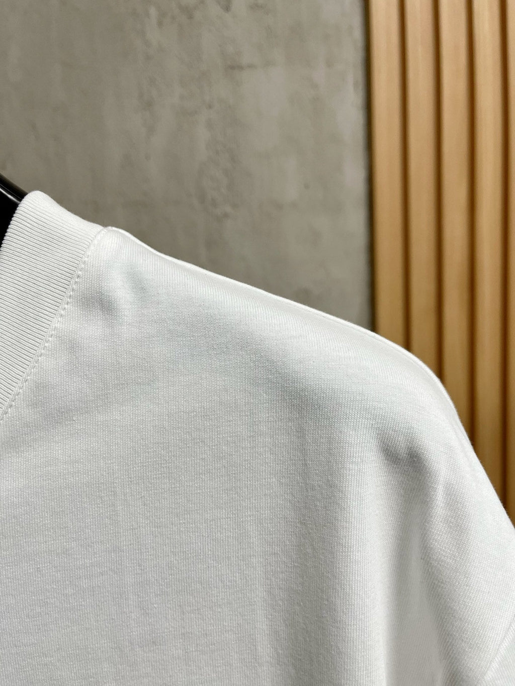 LOUIS VUITTON LV WHITE COTTON T-SHIRT EMBROIDERED LOGO 238861