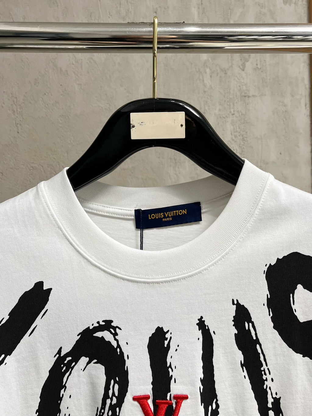 LOUIS VUITTON LV T-SHIRT IN WHITE COTTON 238859