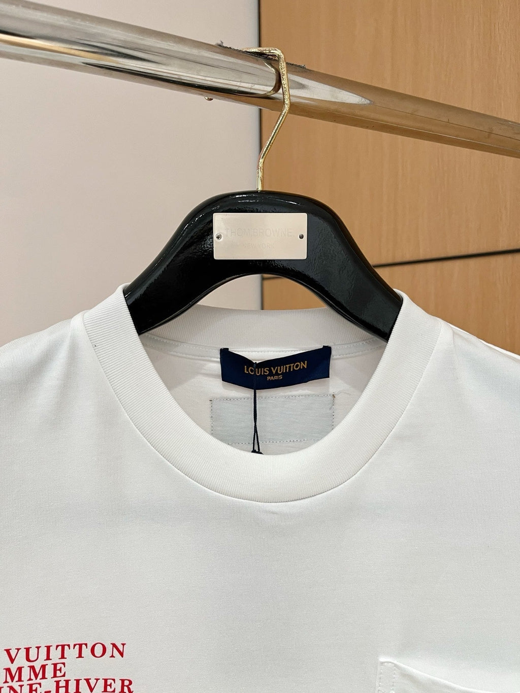 LOUIS VUITTON LV WHITE COTTON T-SHIRT 238867