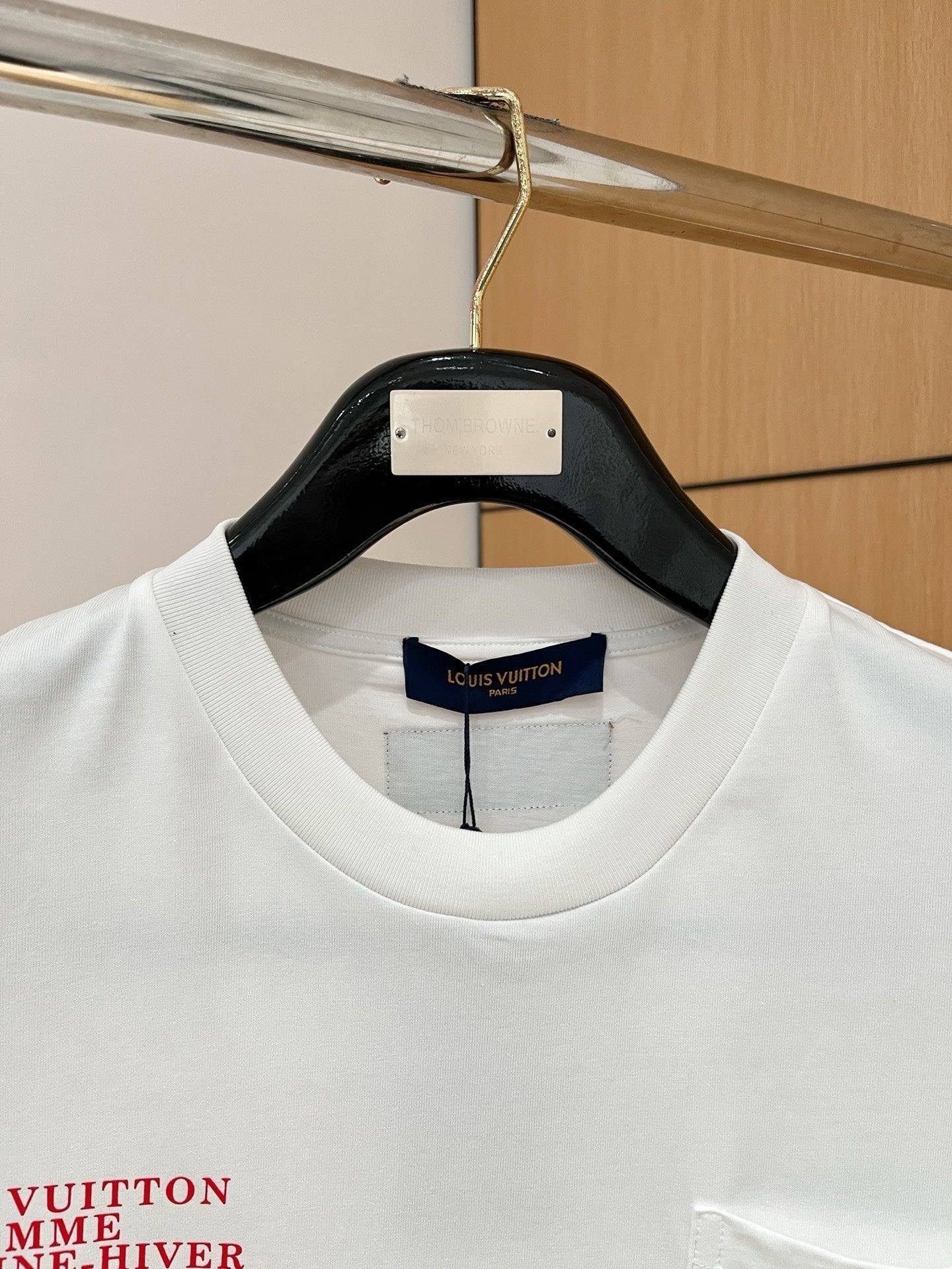 LOUIS VUITTON LV WHITE COTTON T-SHIRT 238867