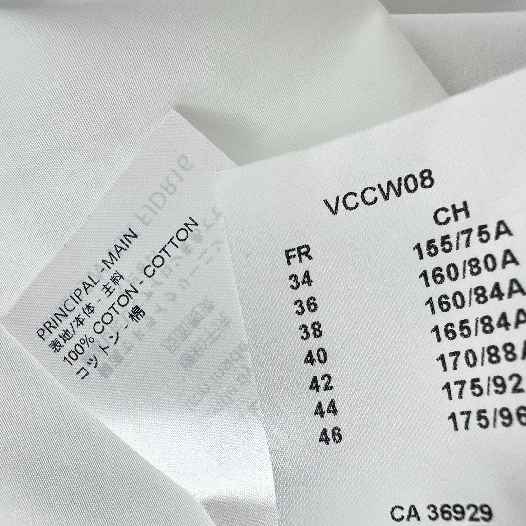 LOUIS VUITTON LV 25S EMBROIDERED HOLLOW SHIRT 264718