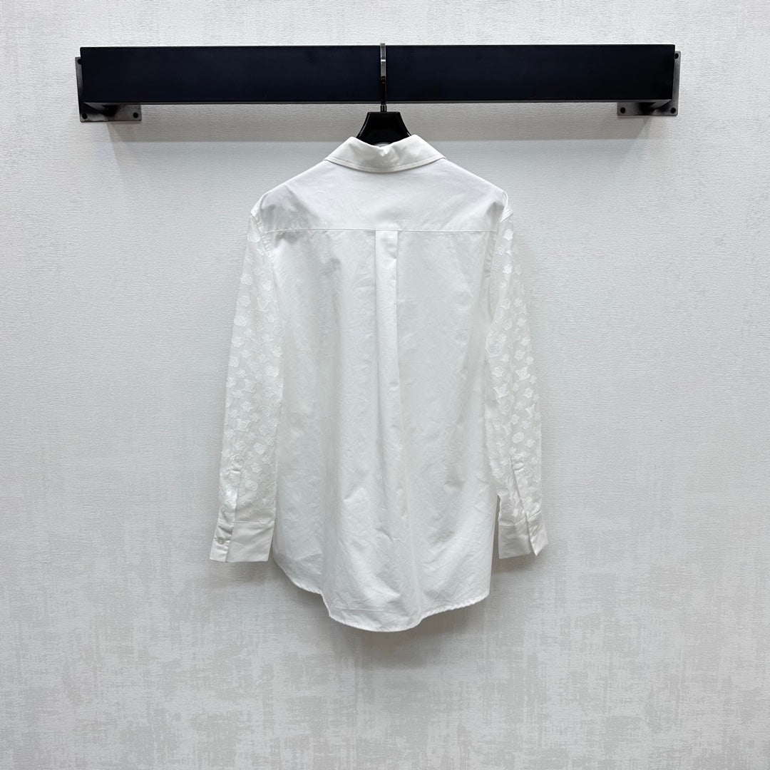 LOUIS VUITTON LV WHITE SHIRT 263749