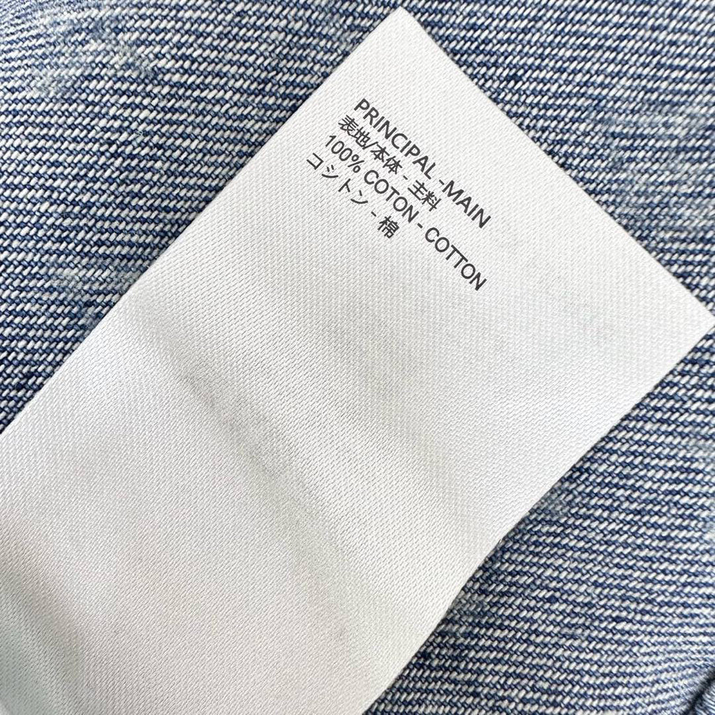 LOUIS VUITTON LV LASER-CUT DENIM SHIRT 274789