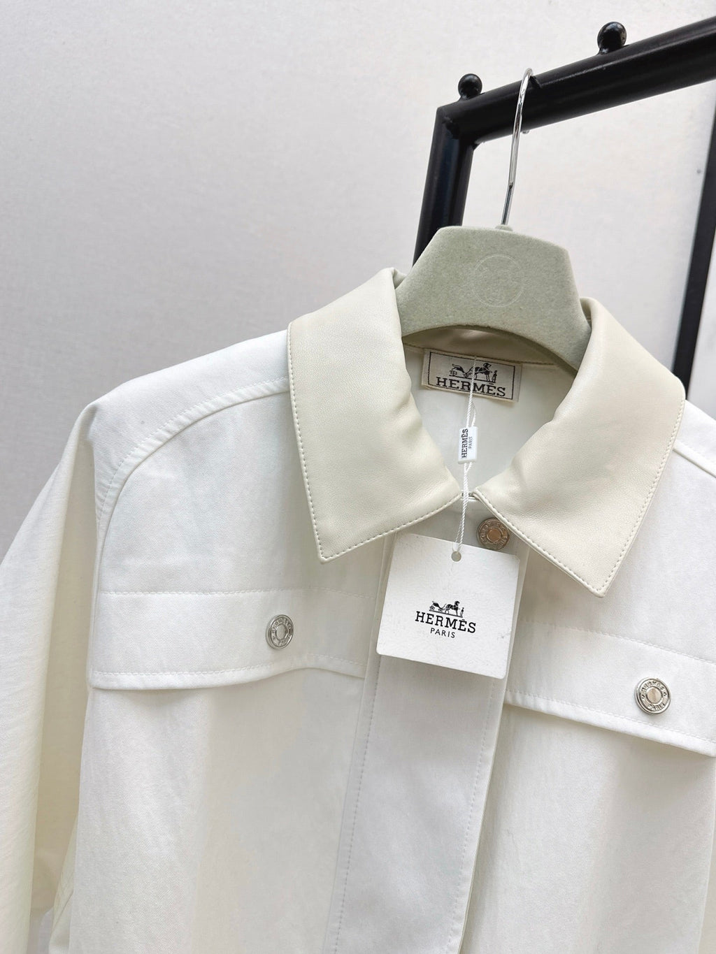 HERMES HERMES 25S LONG WINDJACKET 99430