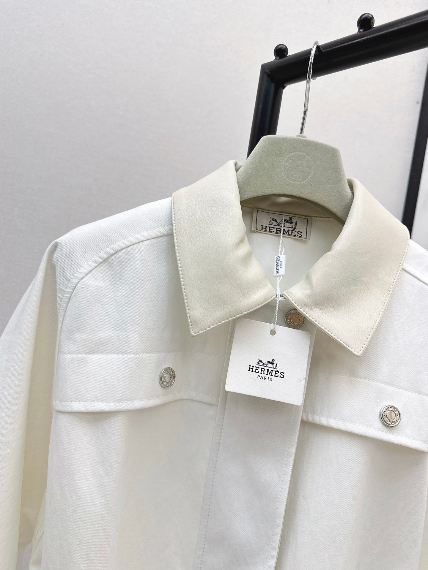 HERMES HERMES 25S LONG WINDJACKET 99430