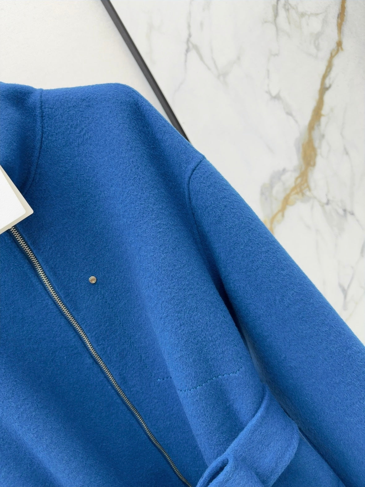 HERMES HERMES 25S STAND-COLLAR ZIP-UP JACKET 96710