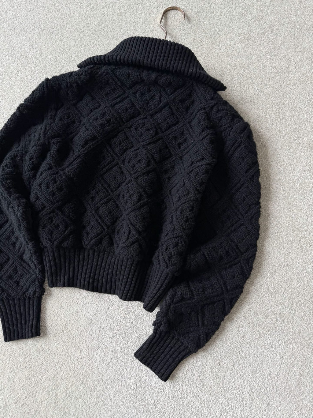 LOUIS VUITTON LV 25S WOOL CARDIGAN 0009
