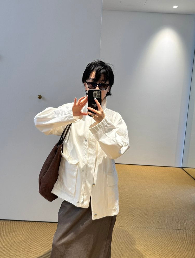 HERMES HERMES 25S COTTON JACKET 528283