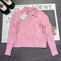 CELINE 25S EMBROIDERED ROUND-NECK SWEATER 0060