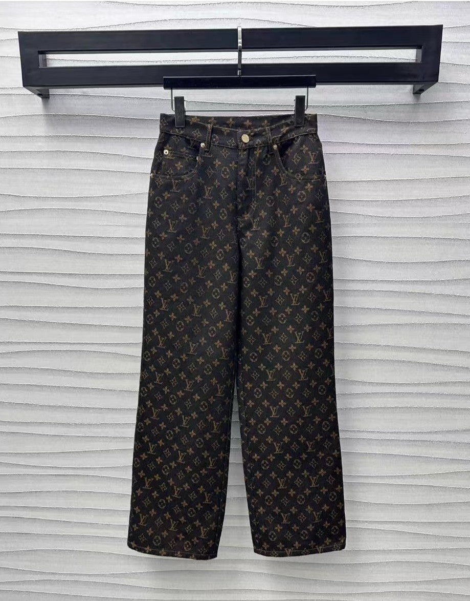 LOUIS VUITTON LV Monogram Denim Set
